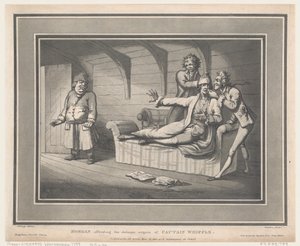 Morgan Offending The Delicate Organs of Captain Whiffle, 12. května 1800, 12. května 1800. od Thomas Rowlandson