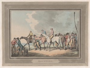 Mounting [The Mount], 1. ledna 1799, 1. ledna 1799. od Thomas Rowlandson
