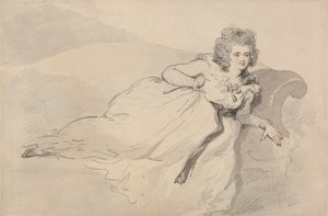 paní Abingtonová od Thomas Rowlandson