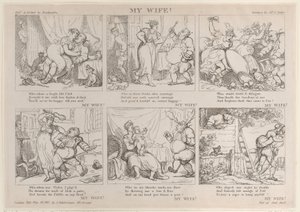 Moje žena!, 16. listopadu 1815, 16. listopadu 1815. od Thomas Rowlandson
