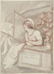 Nancy Cock – Clear Starcher od Thomas Rowlandson
