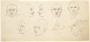 Devět karikatur od Thomas Rowlandson