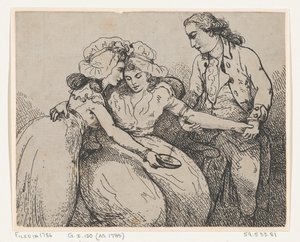 Otevření žíly od Thomas Rowlandson