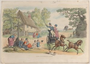 Deska 13, z World in Miniature, 1816., 1816. od Thomas Rowlandson