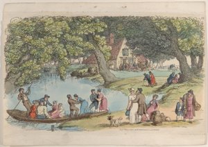 Deska 15, z World in Miniature, 1816., 1816. od Thomas Rowlandson