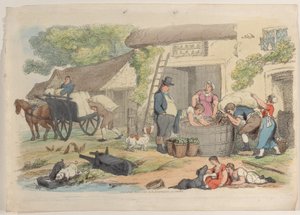 Deska 16, z World in Miniature, 1816., 1816. od Thomas Rowlandson
