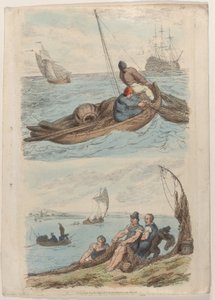 Talíř 29, z World in Miniature, 1816., 1816. od Thomas Rowlandson