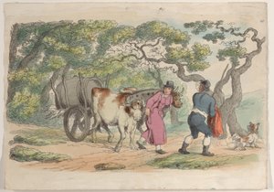 Talíř 40, z World in Miniature, 1816., 1816. od Thomas Rowlandson