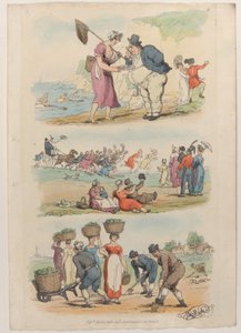Talíř 8, z World in Miniature, 1816., 1816. od Thomas Rowlandson