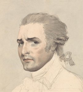 Portrétní studie Johna Philipa Kemblea od Thomas Rowlandson