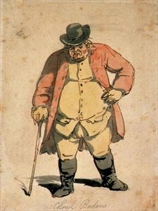 Portrét Josepha Bodena, kolem 1806-11 (akvarel, pero a inkoust na papíře) od Thomas Rowlandson