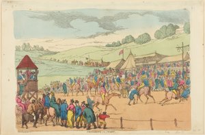 Příprava na zahájení od Thomas Rowlandson