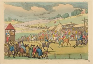 Příprava na zahájení od Thomas Rowlandson