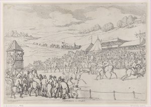 Příprava na start, 30. září 1811, 30. září 1811. od Thomas Rowlandson