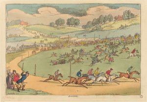 Závodění od Thomas Rowlandson
