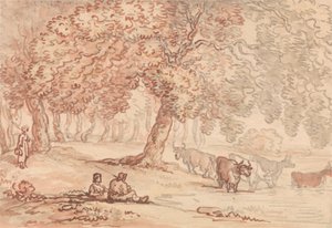 Richmondský park od Thomas Rowlandson