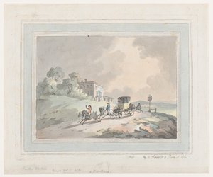 Rustikální skica, nebo cestování po lehátku, 1785-99., 1785-99. od Thomas Rowlandson
