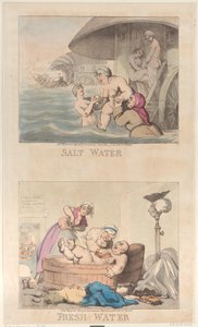 Slaná a sladká voda, 25. března 1800, 25. března 1800. od Thomas Rowlandson