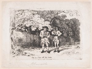 Scéna ve frašce jménem The Quaker, 22. prosince 1783, 22. prosince 1783. od Thomas Rowlandson