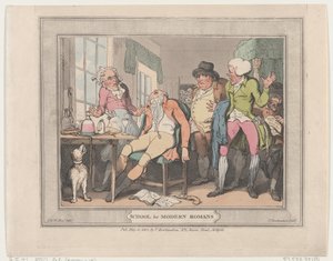 Škola pro moderní Římany, 10. května 1802, 10. května 1802. od Thomas Rowlandson