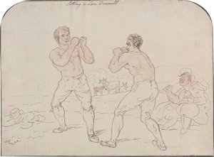 Urovnání milostné hádky od Thomas Rowlandson