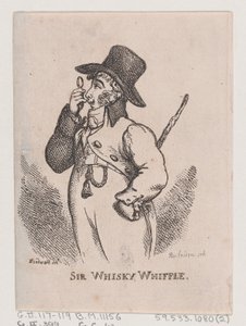 Sir Whisky Whiffle, duben 1808, duben 1808. od Thomas Rowlandson