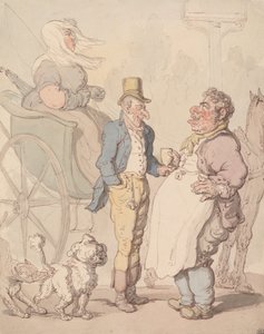 „Slender Billy“ si dává občerstvení od Thomas Rowlandson