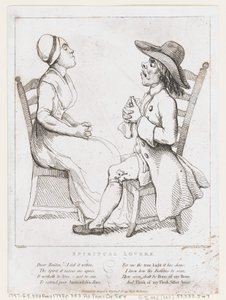 Duchovní milenci, 2. ledna 1797., 2. ledna 1797. od Thomas Rowlandson