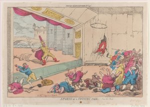 Sport na venkovském veletrhu, část třetí, 5. října 1810., 5. října 1810. od Thomas Rowlandson