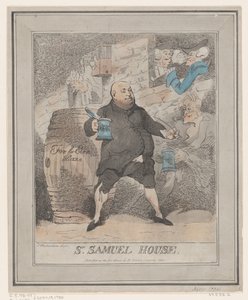 Sr. Samuel House, [1780] znovu vydáno 1786-91., [1780] znovu vydáno 1786-91. od Thomas Rowlandson