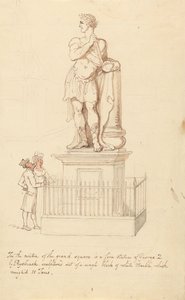 Socha Jiřího II., Greenwich