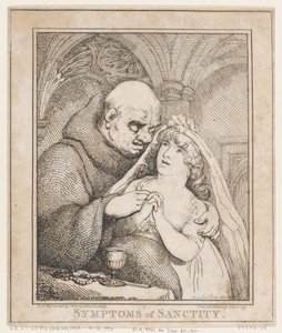 Symptoms of Sanctity, 28. února 1800., 28. února 1800. od Thomas Rowlandson