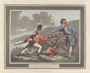 Výhoda posunutí nohy od Thomas Rowlandson