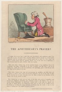 Lékárnická modlitba!!, 30. července 1801., 30. července 1801. od Thomas Rowlandson