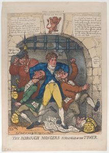 The Borough Mongers Strangled in the Tower, 26. dubna 1810, 26. dubna 1810. od Thomas Rowlandson