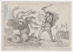 Šampion lidu, 11. března 1784, 11. března 1784. od Thomas Rowlandson
