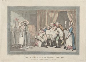 The Comforts of High Living, 16. prosince 1794, 16. prosince 1794. od Thomas Rowlandson