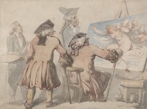 Znalci od Thomas Rowlandson