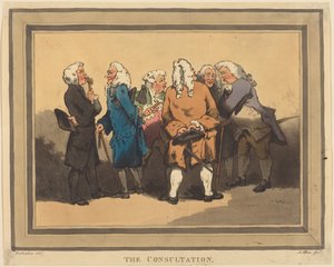 Konzultace od Thomas Rowlandson