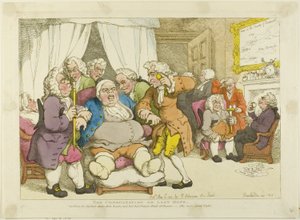 Konzultace nebo poslední naděje od Thomas Rowlandson
