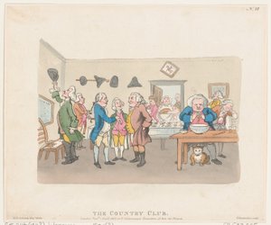 Country Club, 7. dubna 1803, 7. dubna 1803. od Thomas Rowlandson