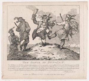 The Dance on Dun-Can Malebné krásy Boswell, část druhá, 15. května 1786, 15. května 1786 od Thomas Rowlandson
