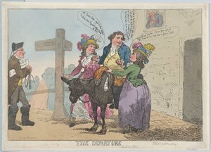 Odjezd, 29. dubna 1784, 29. dubna 1784. od Thomas Rowlandson