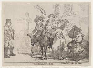 Odjezd, 29. dubna 1784, 29. dubna 1784. od Thomas Rowlandson