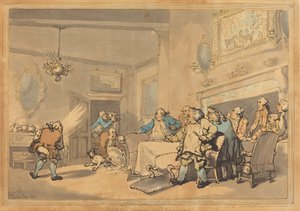 The Disappointed Epicures, 1787. od Thomas Rowlandson