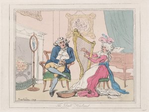 Tupý manžel, 1789., 1789. od Thomas Rowlandson