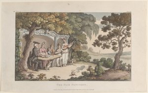 Spravedlivý kajícník, od vikáře z Wakefieldu, 1. května 1817, 1. května 1817. od Thomas Rowlandson