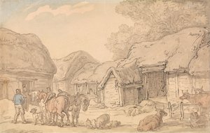 Farma od Thomas Rowlandson