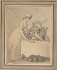 The Gourmand od Thomas Rowlandson