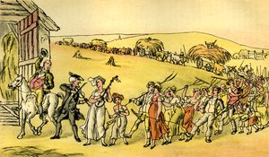 "The Harvest Home" od Thomas Rowlandson
